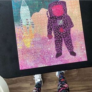 The Astronaut Emma Repp Art 800 Piece Jigsaw Puzzle Jiggy